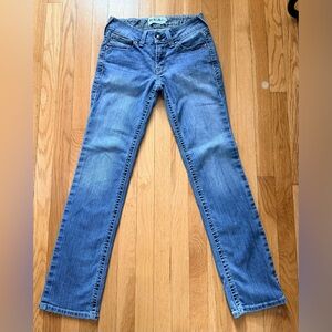 Ariat Women's jeans Straight Leg midrise- size 27